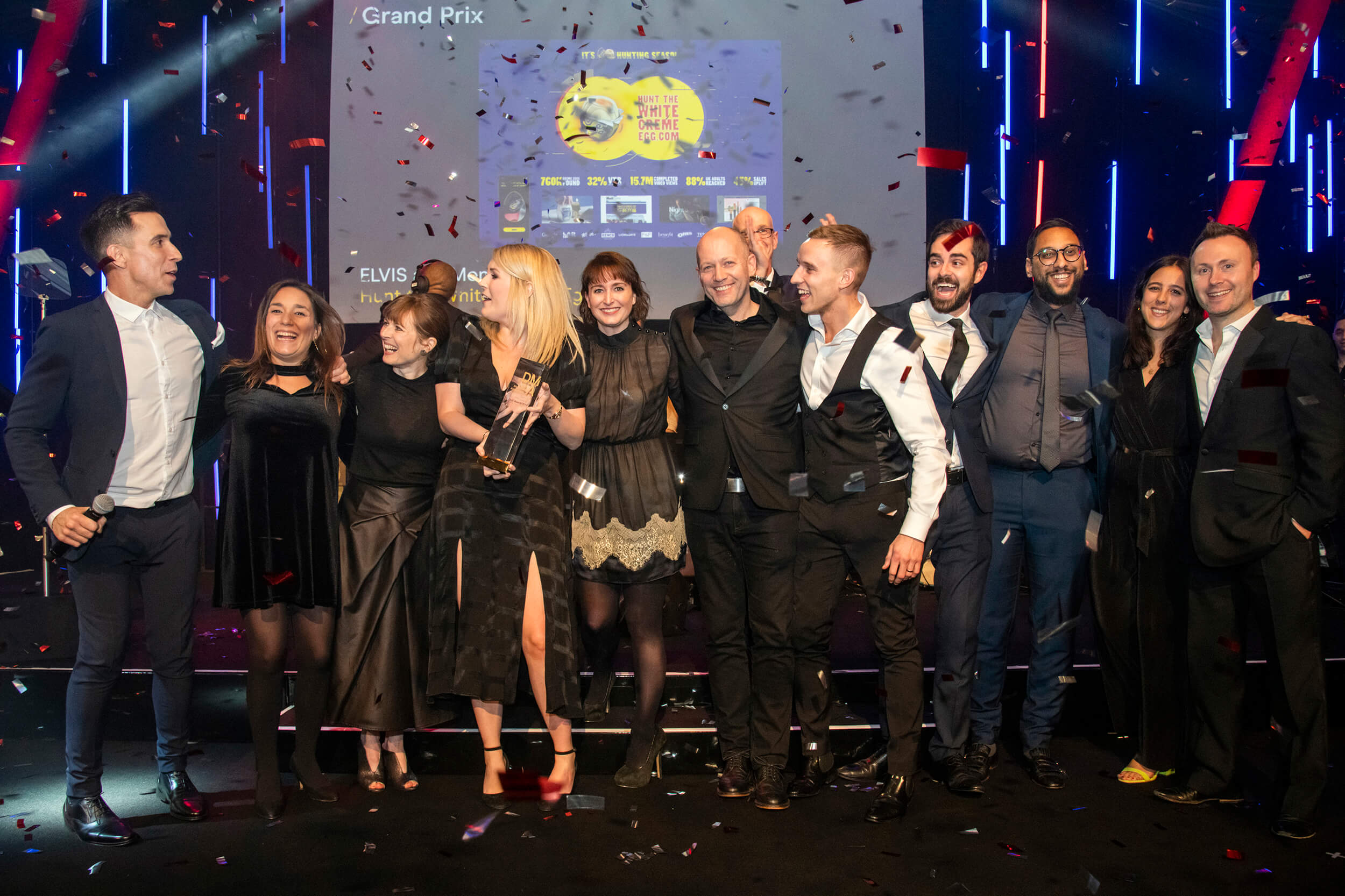 elvis and Cadbury take home DMA Grand Prix award